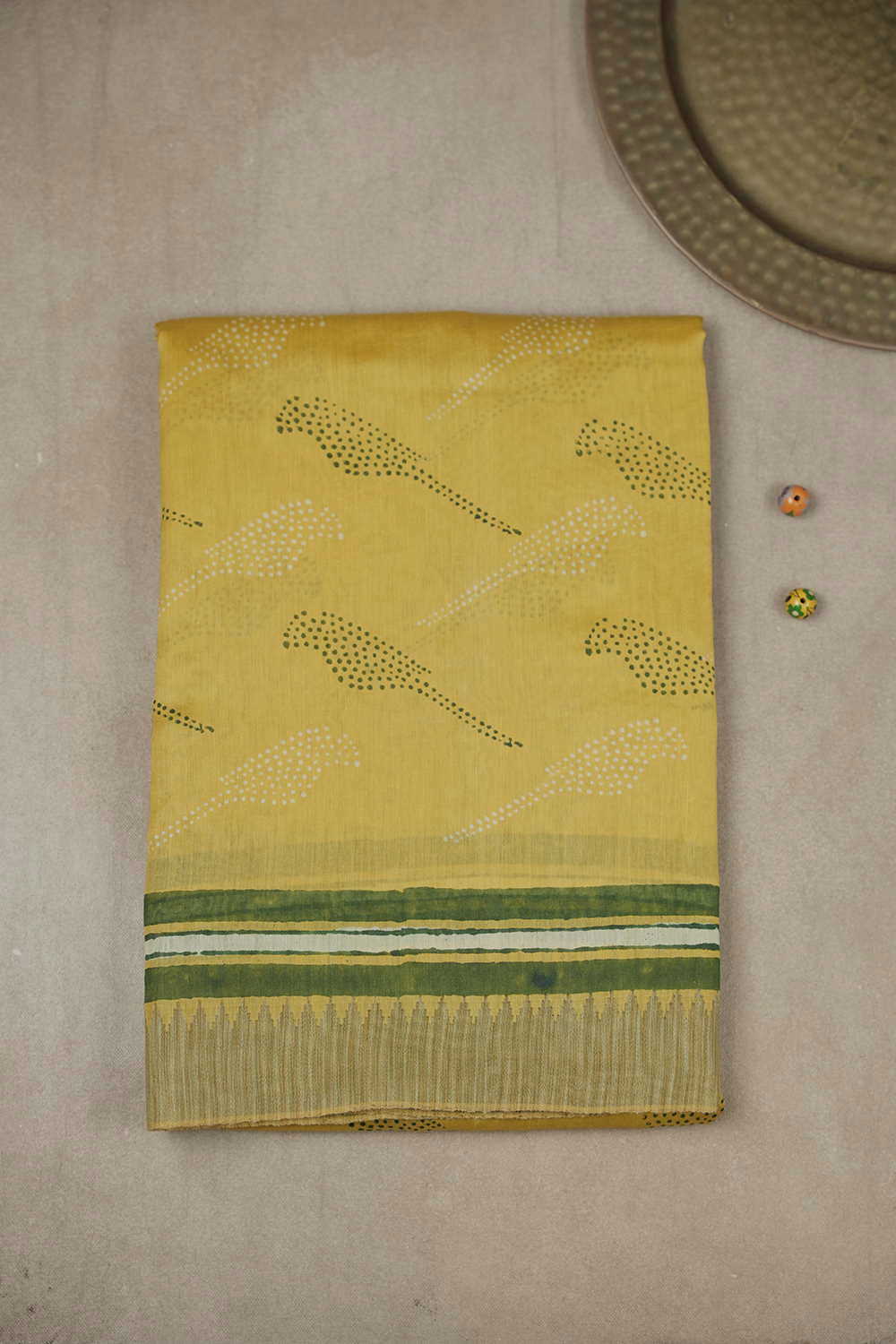 Printed Silk Cotton Saree-Matkatus