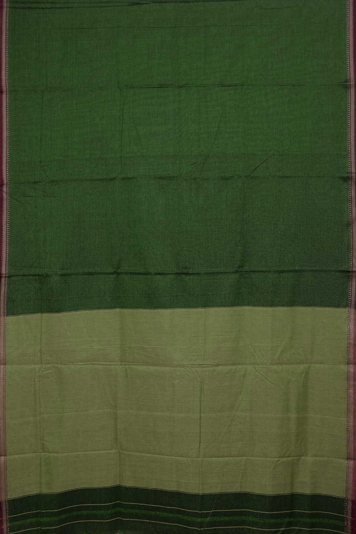 Pickle Green Narayanpet Cotton saree