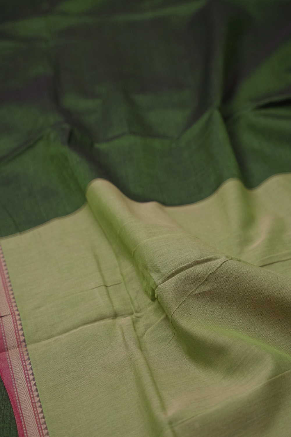 Pickle Green Narayanpet Cotton saree