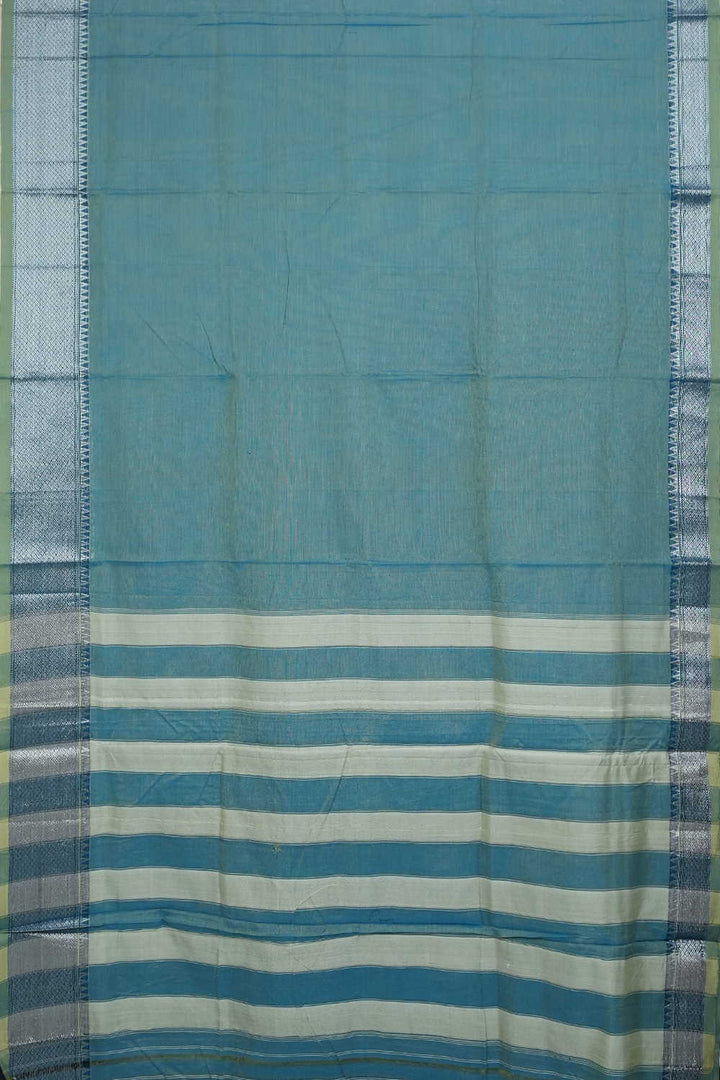 Shade of Ice Blue Narayanpet Cotton saree