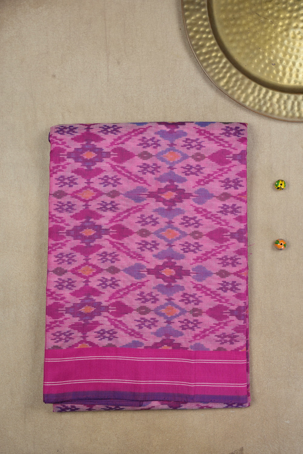 Ikat Silk Cotton Sarees - Matkatus