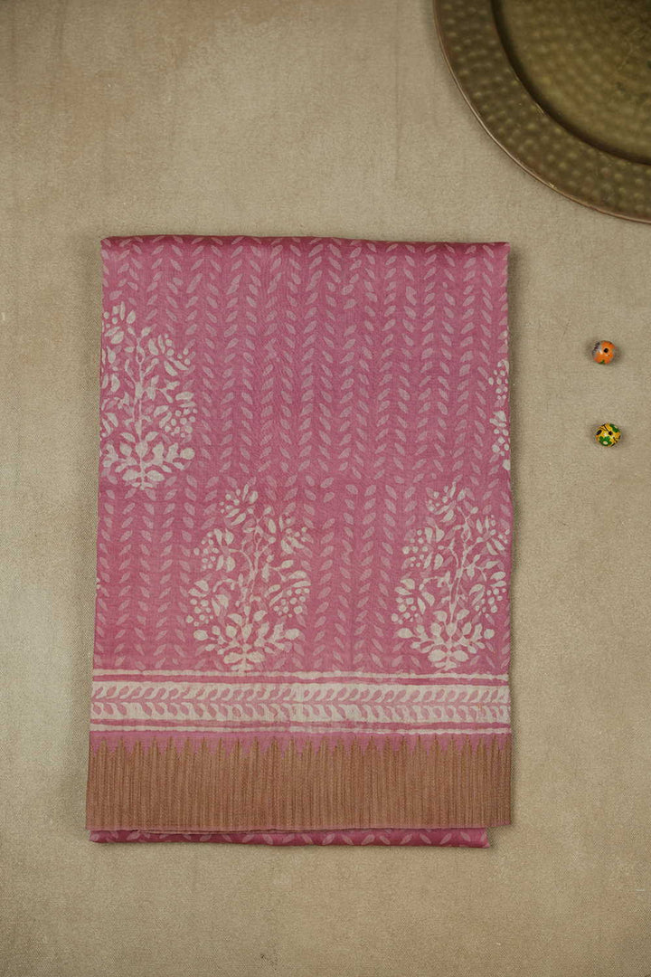 Printed Silk Cotton Saree-Matkatus