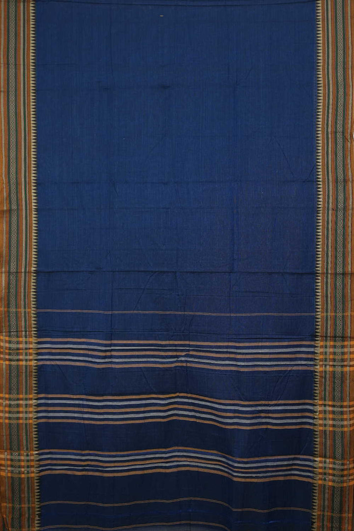 Royal Blue Narayanpet Cotton saree