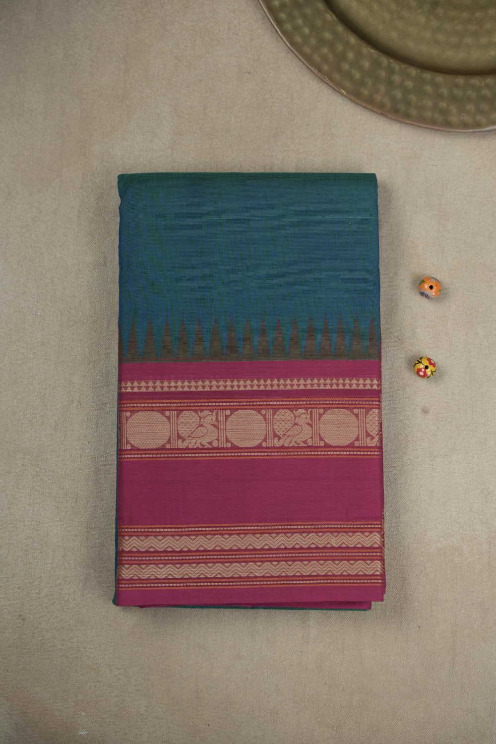 Kanchi Cotton Saree-Matkatus 