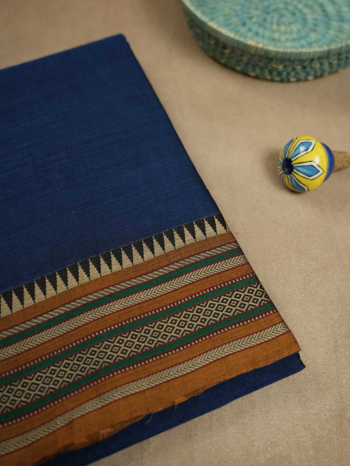 Royal Blue Narayanpet Cotton saree