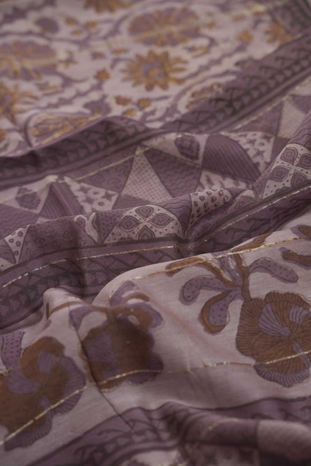 Printed Silk Cotton Sarees - Matkatus 