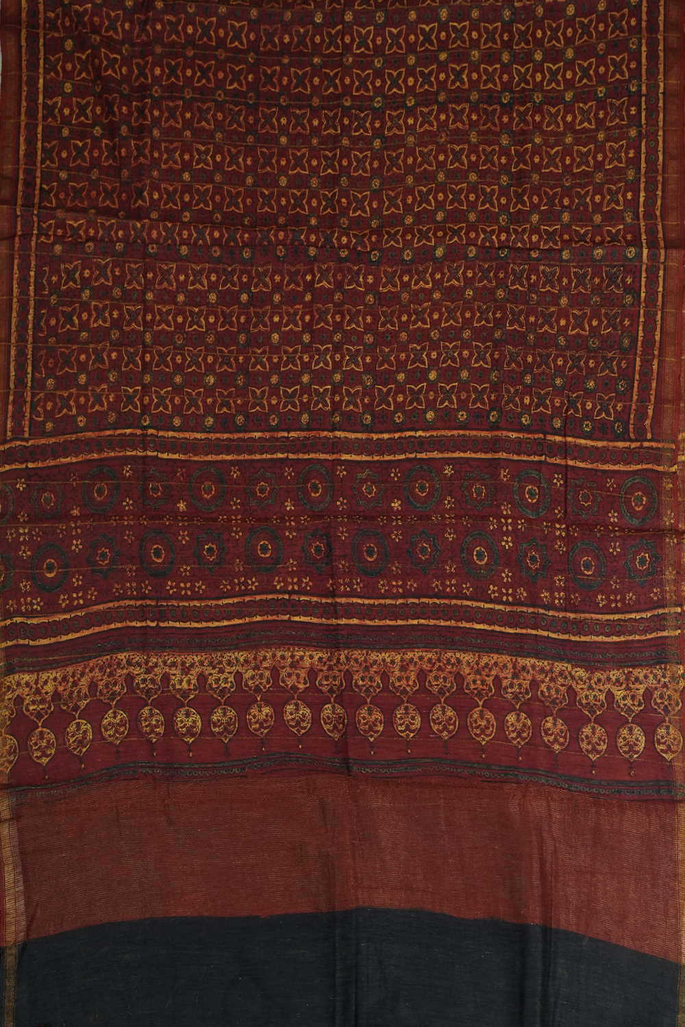 Block Printed Dupatta-Matkatus 