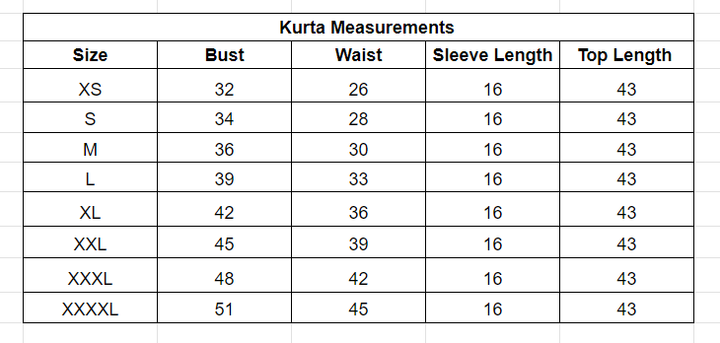 Kurta Pattern 5