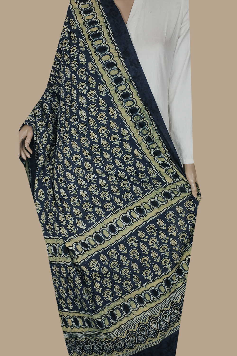 Ajrak Print Dupattas - Matkatus