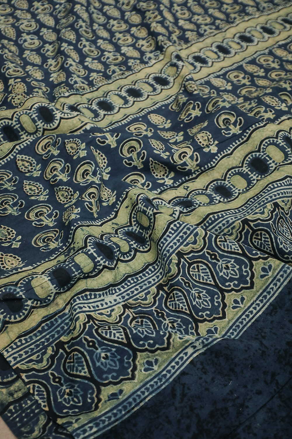 Block Printed Dupattas - Matkatus  