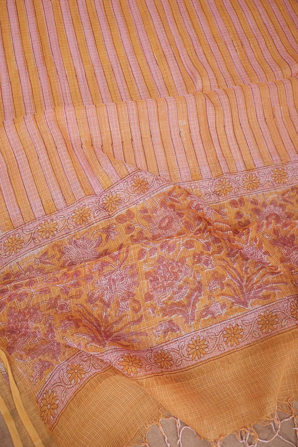 Block Printed Cotton Dupattas - Matkatus