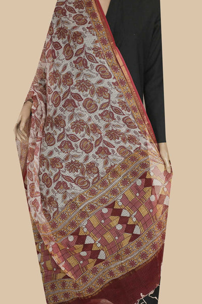 Kota Cotton Dupatta - Matkatus