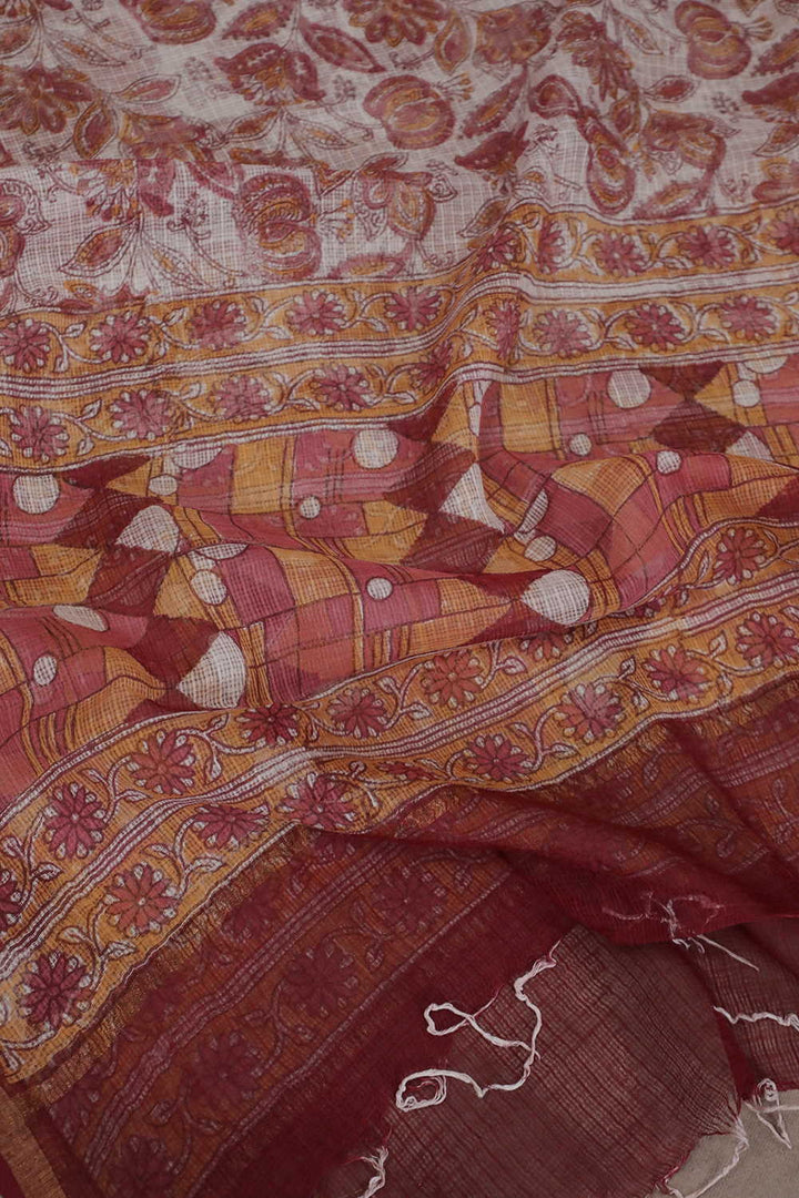 Block Printed Cotton Dupattas - Matkatus