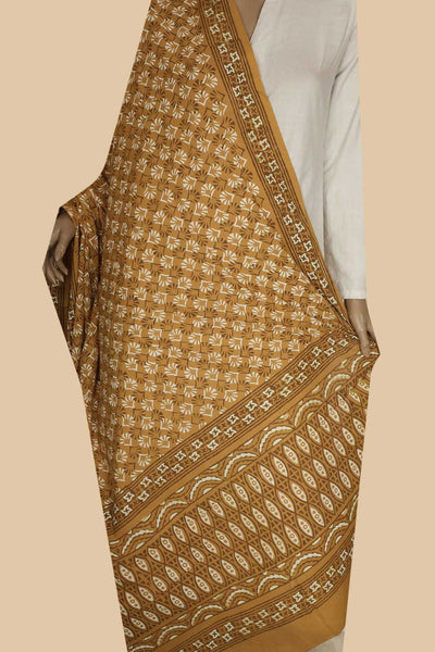 Block Printed Dupattas - Matkatus