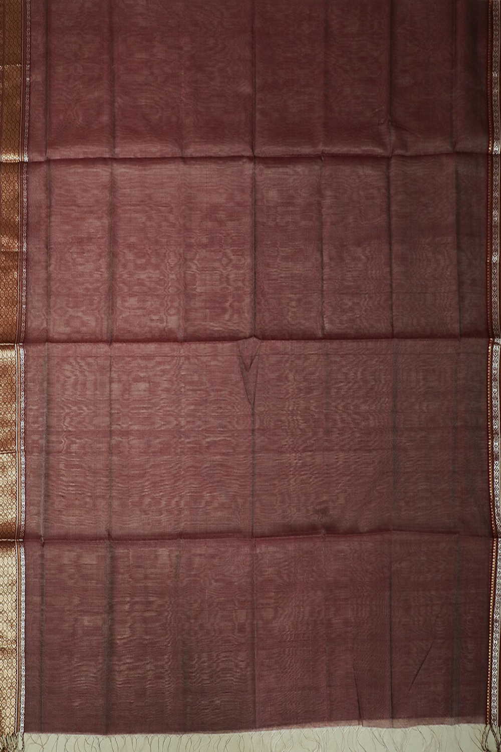 Light Maroon Maheshwari Silk Cotton Dupatta