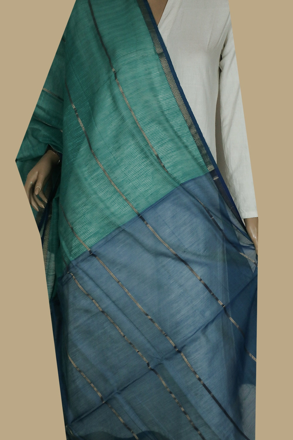 Dupattas - Buy Handwoven Maheshwari Silk Cotton Dupattas - Matkatus