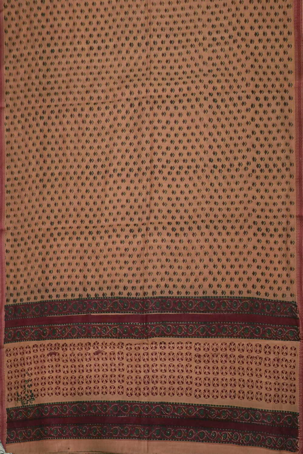 Little Florets Block Printed Chanderi Dupatta