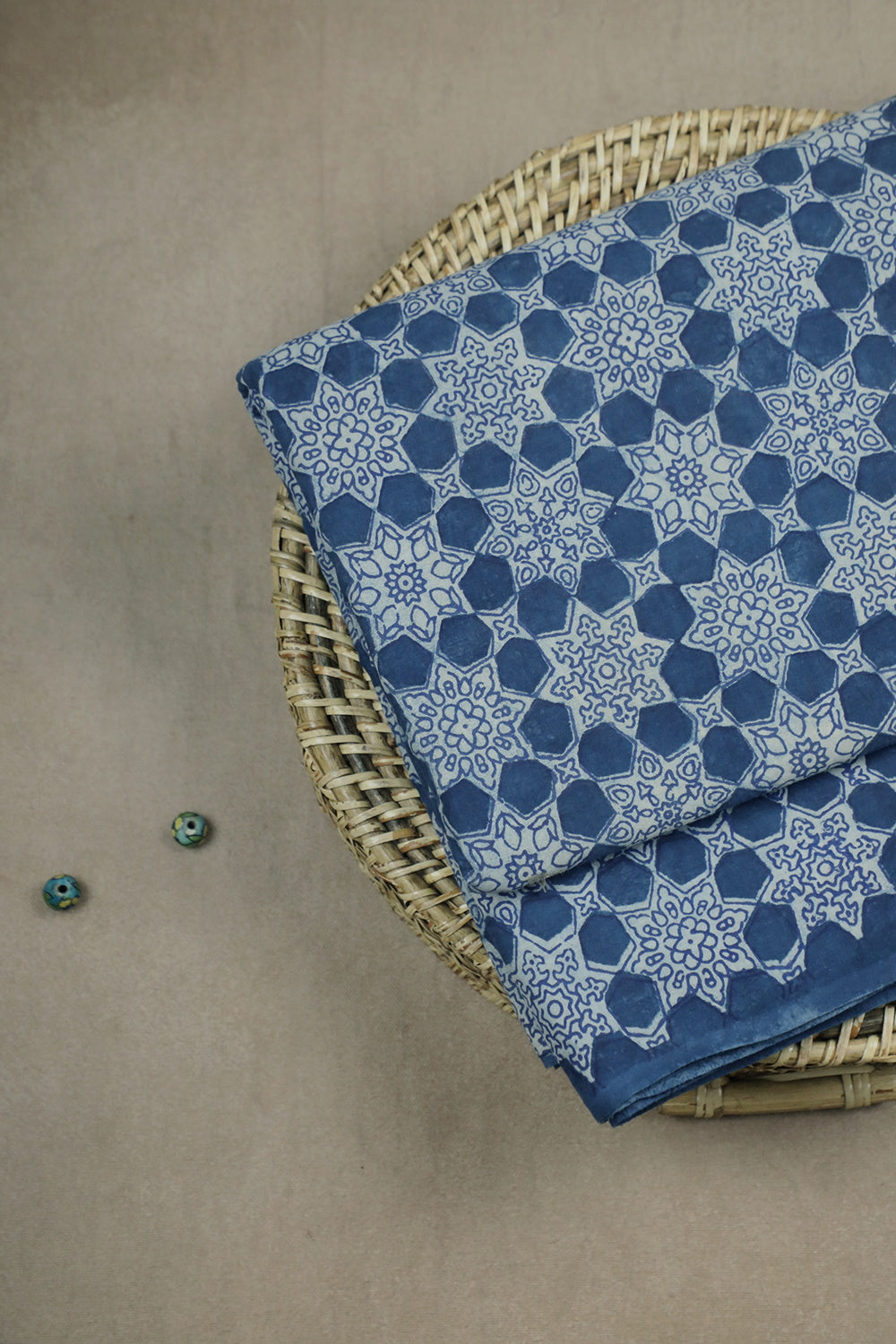 Block Printed Fabric-Matkatus 