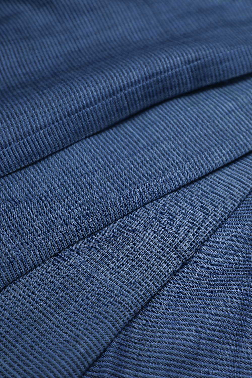 Blue Handwoven Tussar Fabric