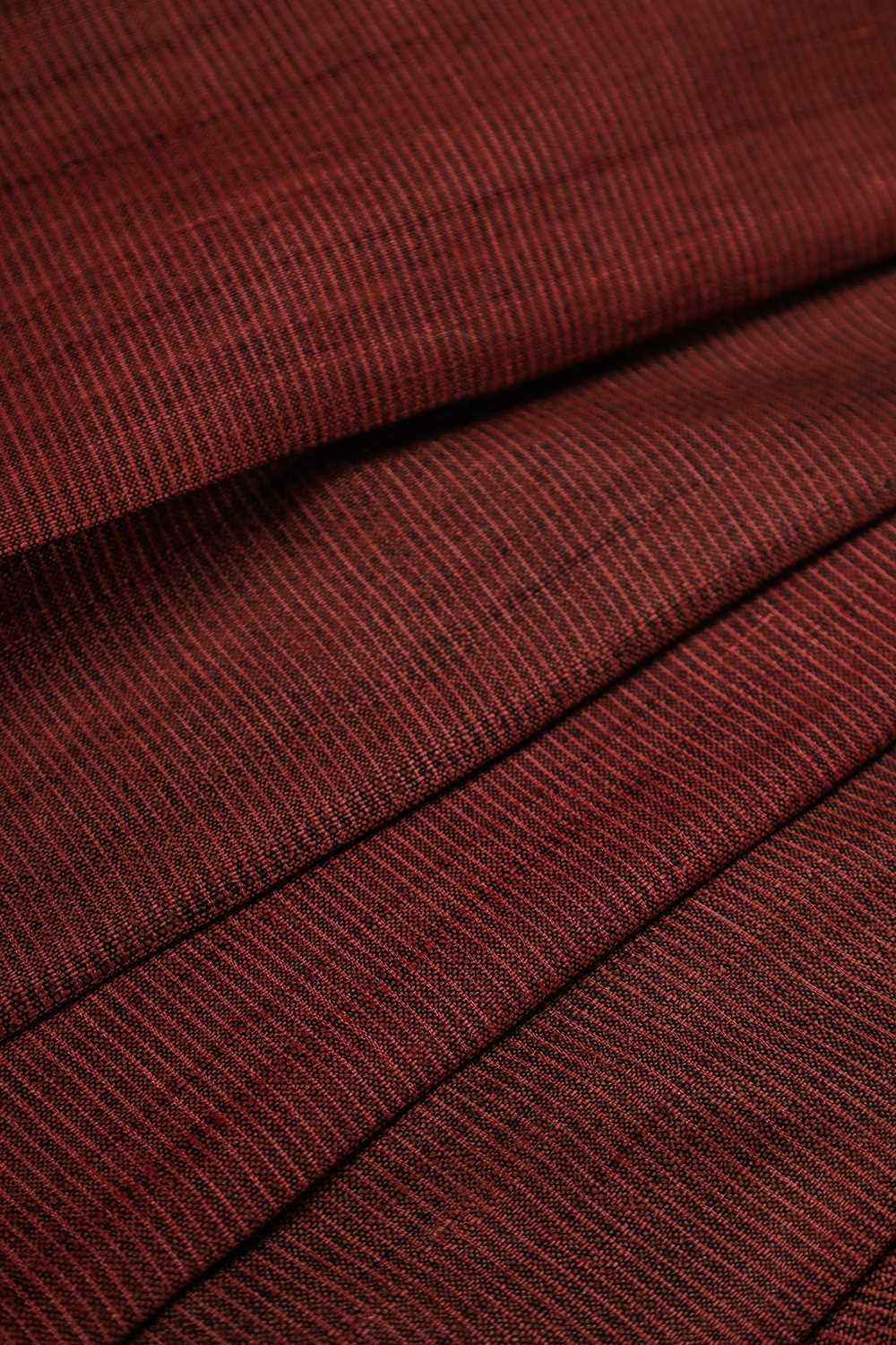 Pin stripe Handwoven Tussar Fabric - 0.85m