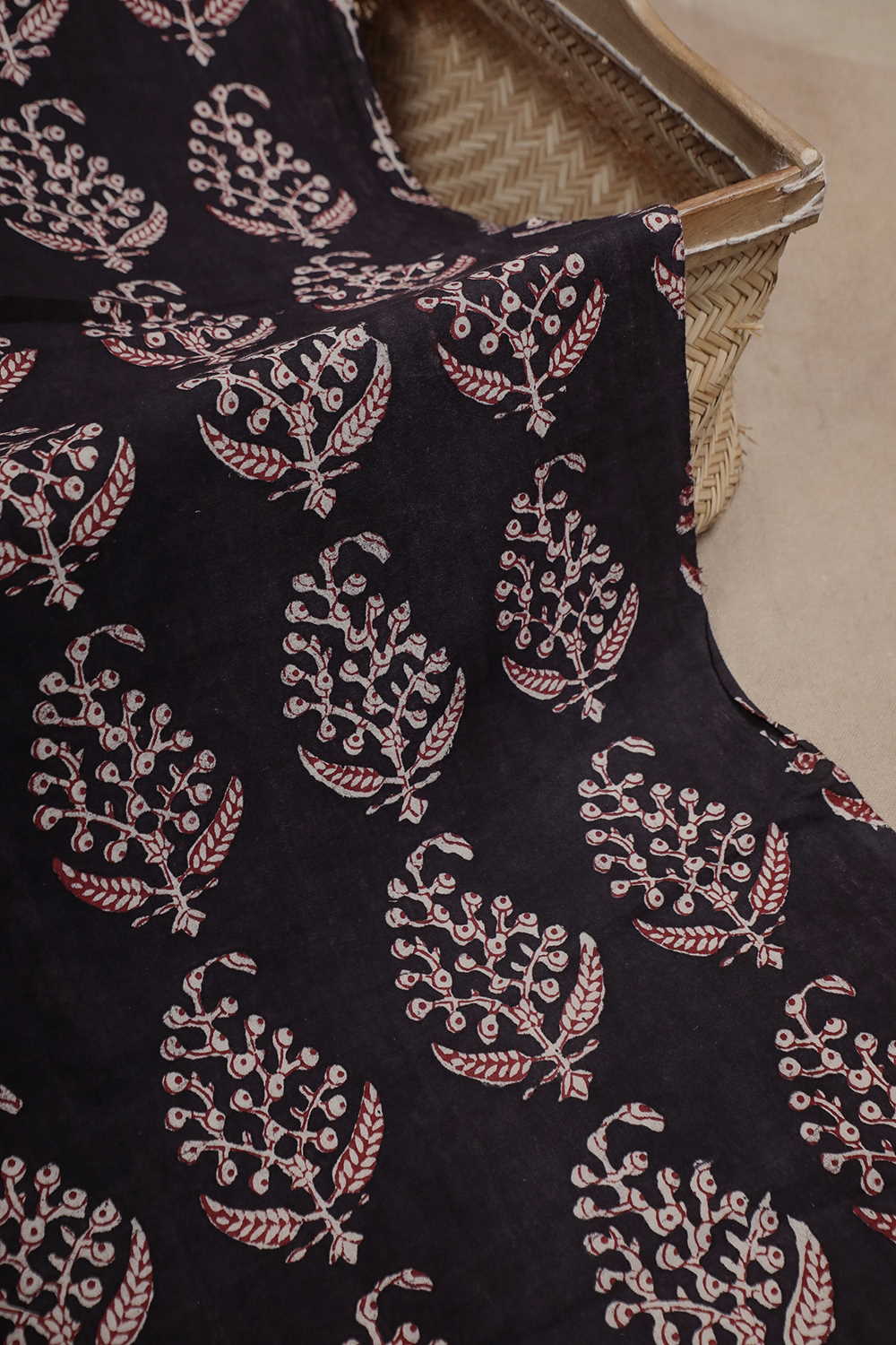 Bagh Print Fabric-Matkatus 