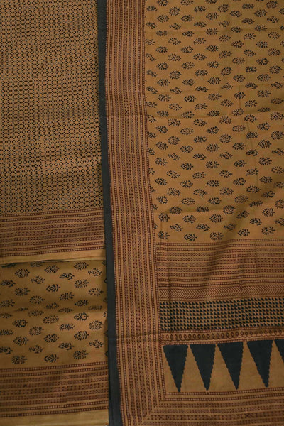 Fenugreek Yellow Bagh Cotton Suit