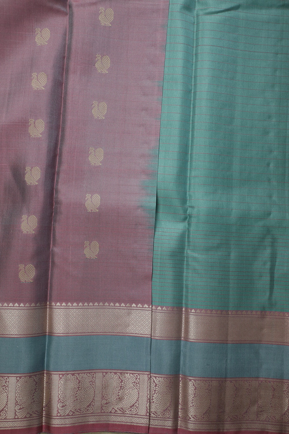 Kanchi Silk Saree-Matkatus 