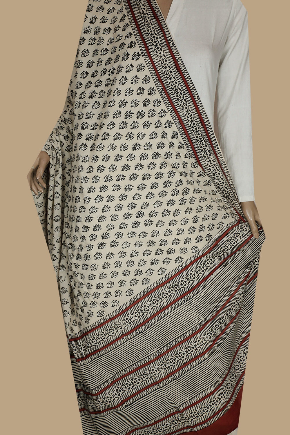 Mul Cotton Dupatta - Matkatus 