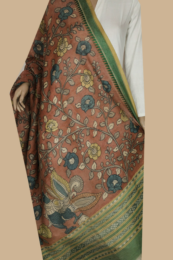 Kalamkari Dupatta-Matkatus 