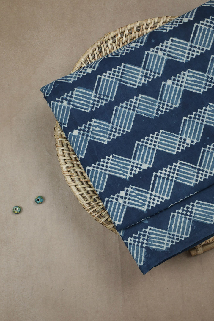 Block Printed Fabric-Matkatus 