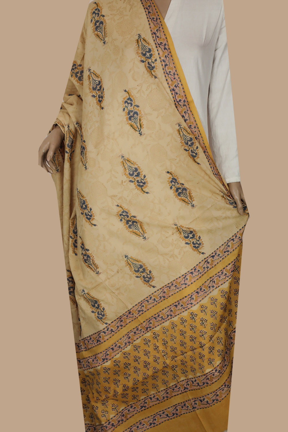 Block Printed Dupattas - Matkatus