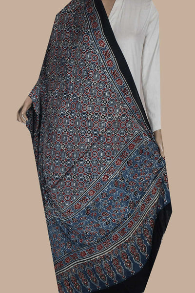 Ajrak Print Dupattas - Matkatus