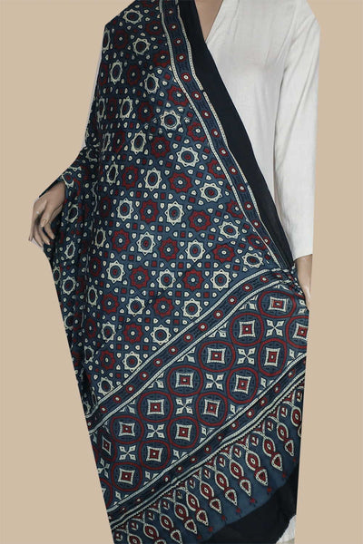 Ajrak Print Dupattas - Matkatus