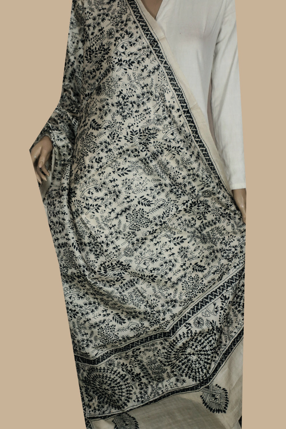 Kantha Silk Dapattas-Matkatus 