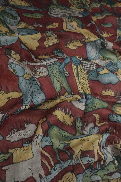 Pen Kalamkari Fabrics - Matkatus