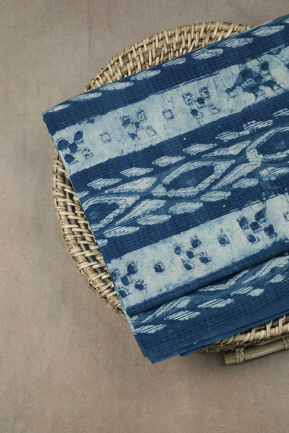 Block Printed Fabric-Matkatus 