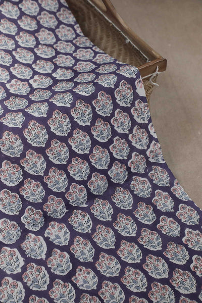 Sanganeri Print Fabric - Hand Block Printed Sanganeri Fabric Online ...