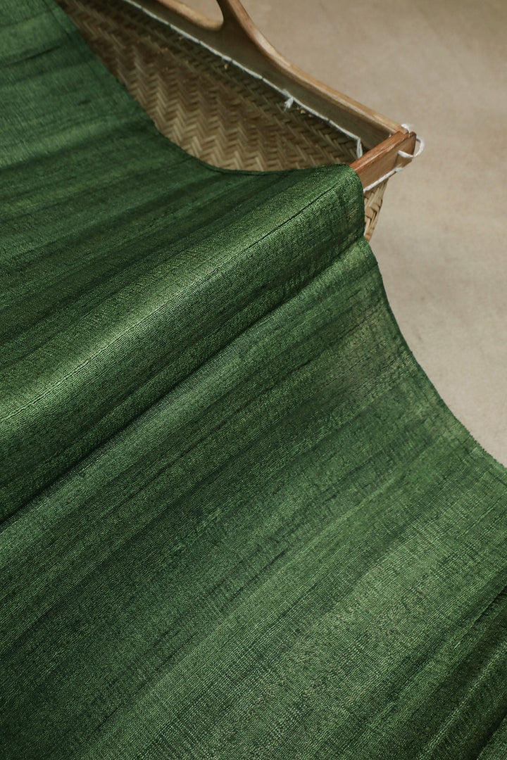 Tussar Silk Fabric-Matkatus 