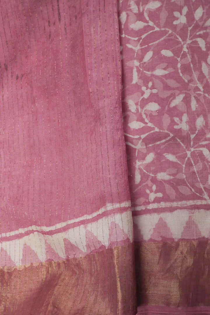 Tussar Silk Saree-Matkatus 