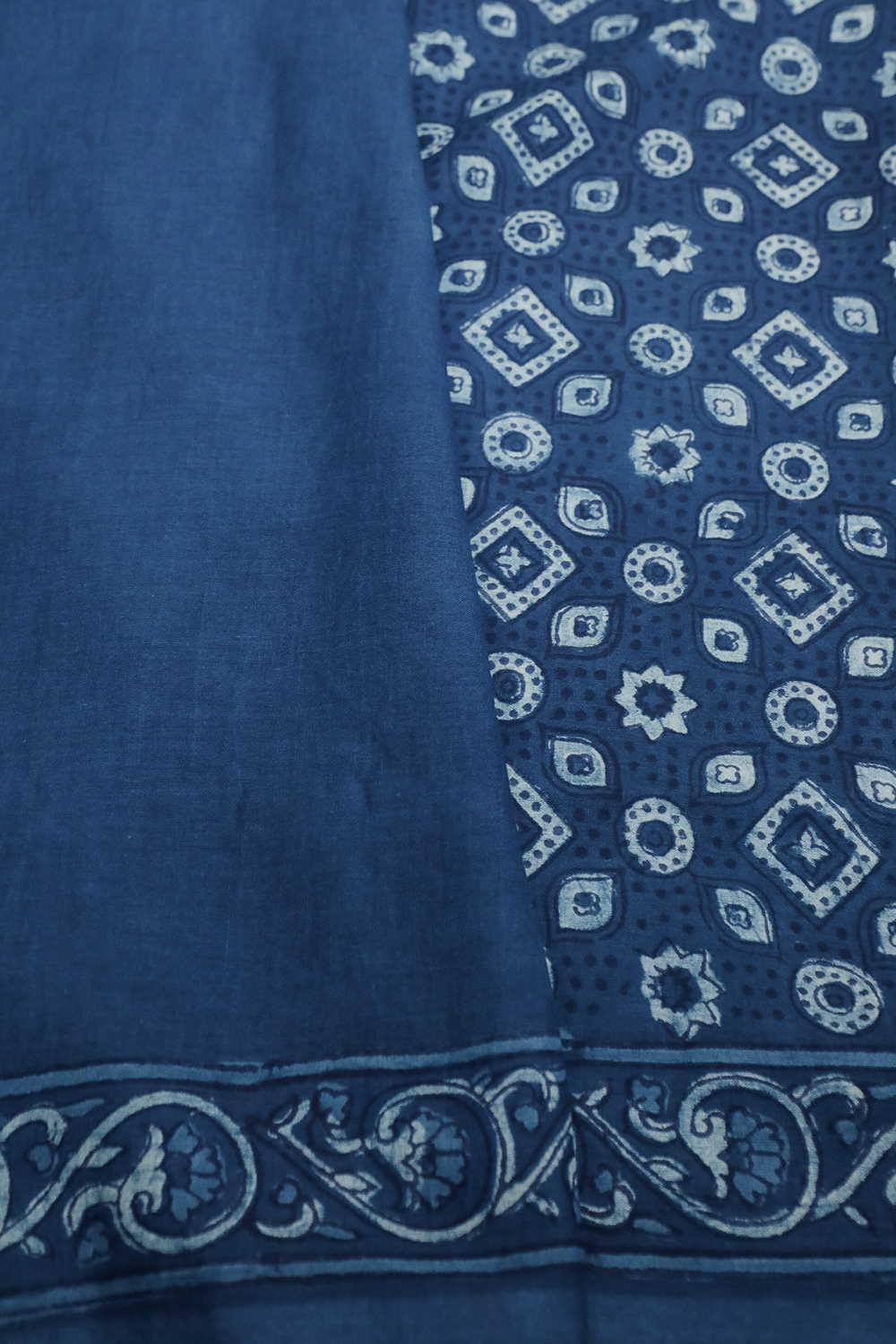 Block Printed Saree-Matkatus 