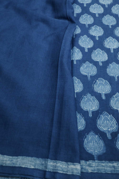 Block Printed Saree-Matkatus 