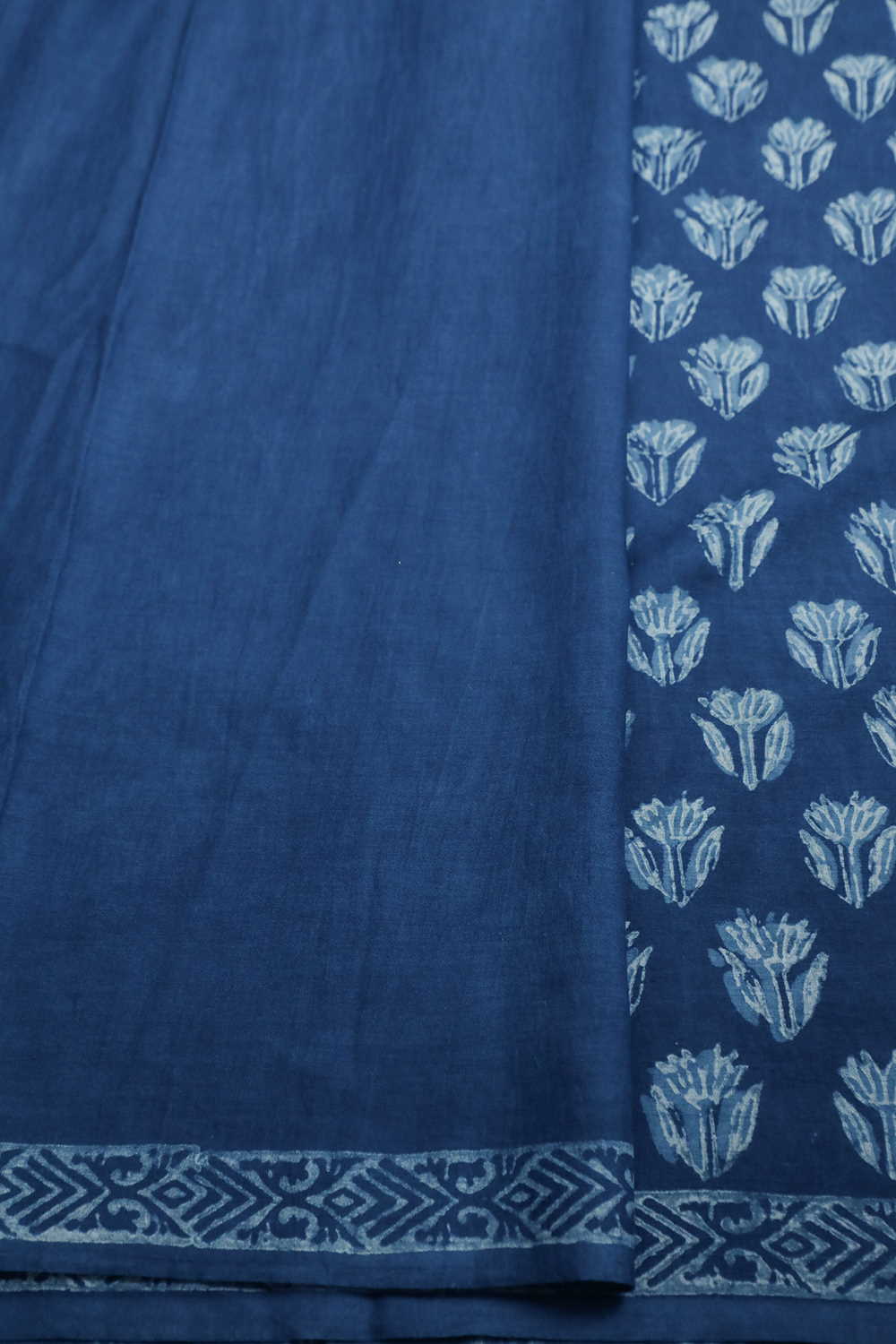 Block Printed Saree-Matkatus 