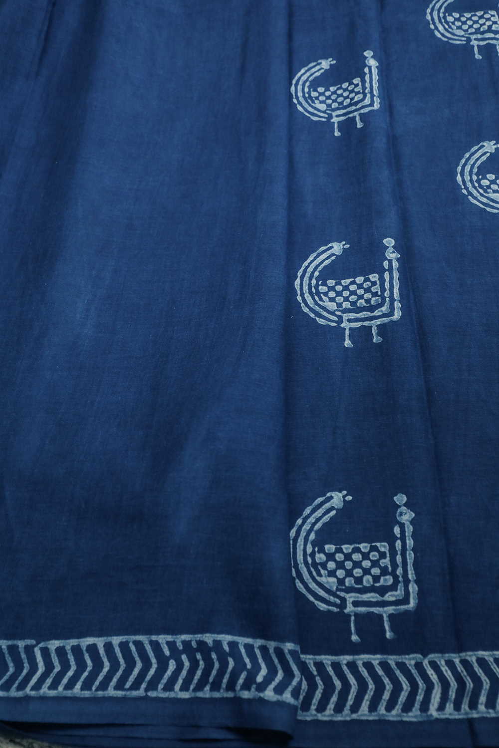 Block Printed Saree-Matkatus 