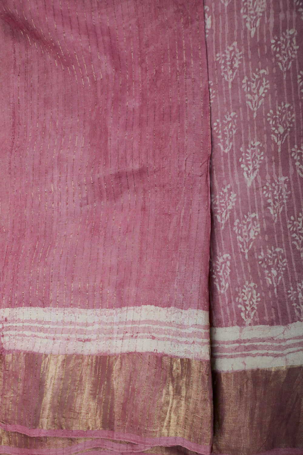 Tussar Silk Saree-Matkatus 