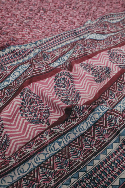 Block Printed Sarees - Matkatus 