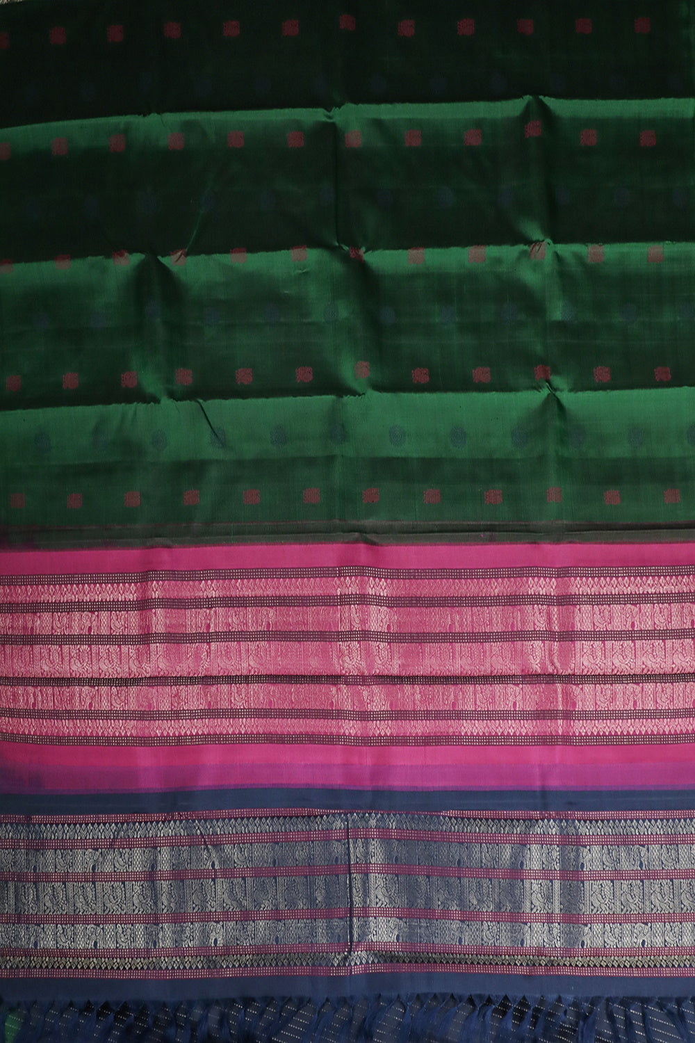 Kanchi Silk Saree-Matkatus 