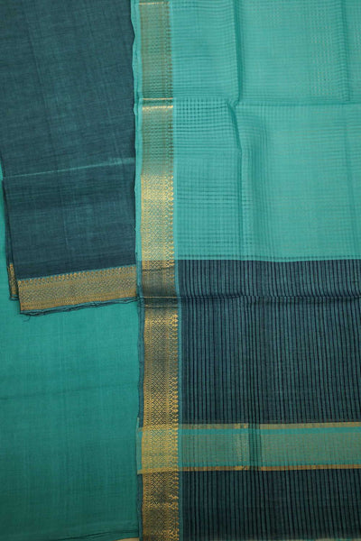 Shade of Green Mangalagiri Cotton Suit