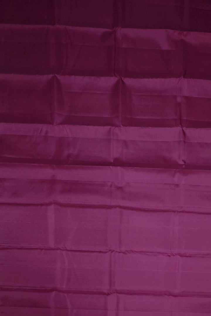 Magenta Pink Kanchipuram Silk Saree