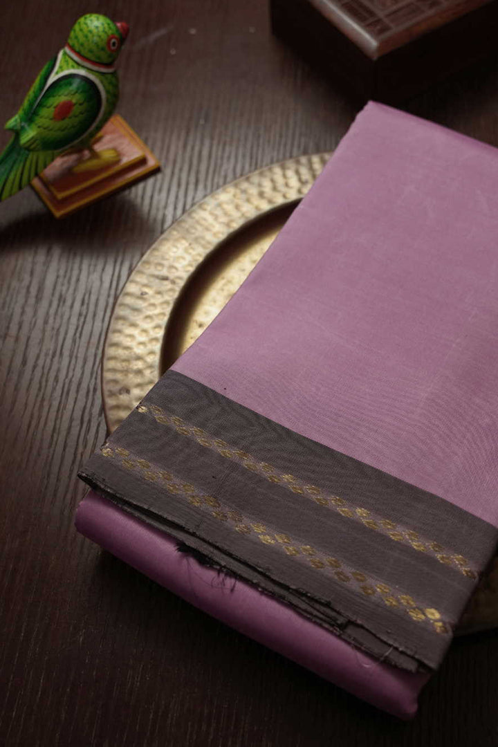 Thulian Pink Kanchi Silk Saree