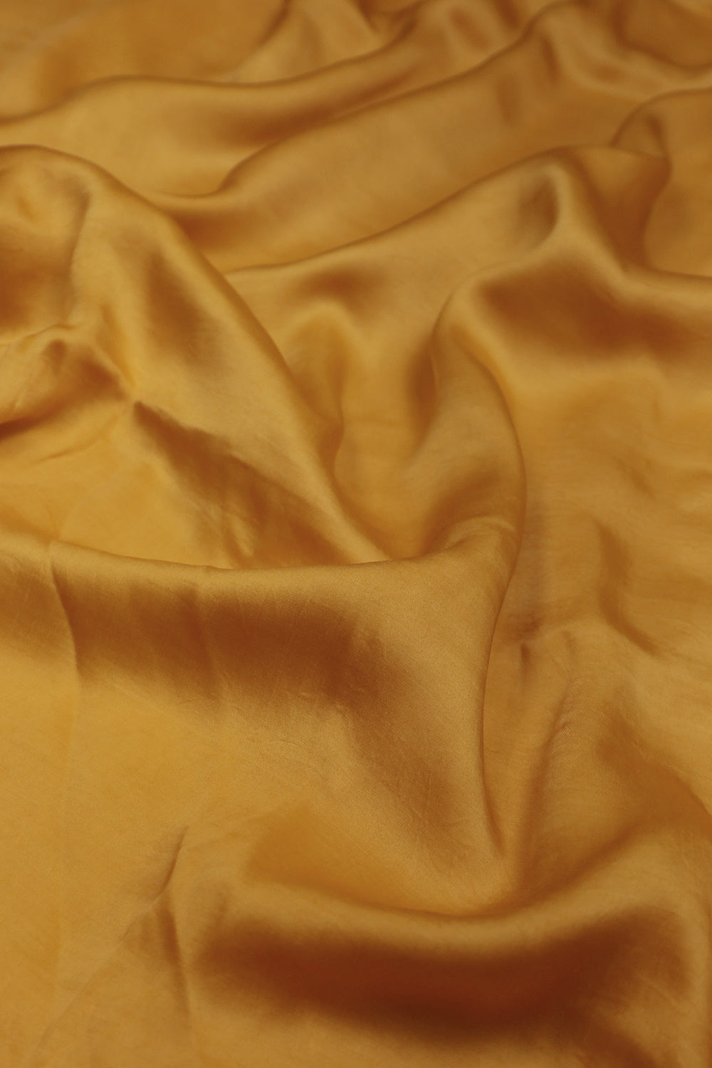 Yellow Plain Modal Silk Fabric